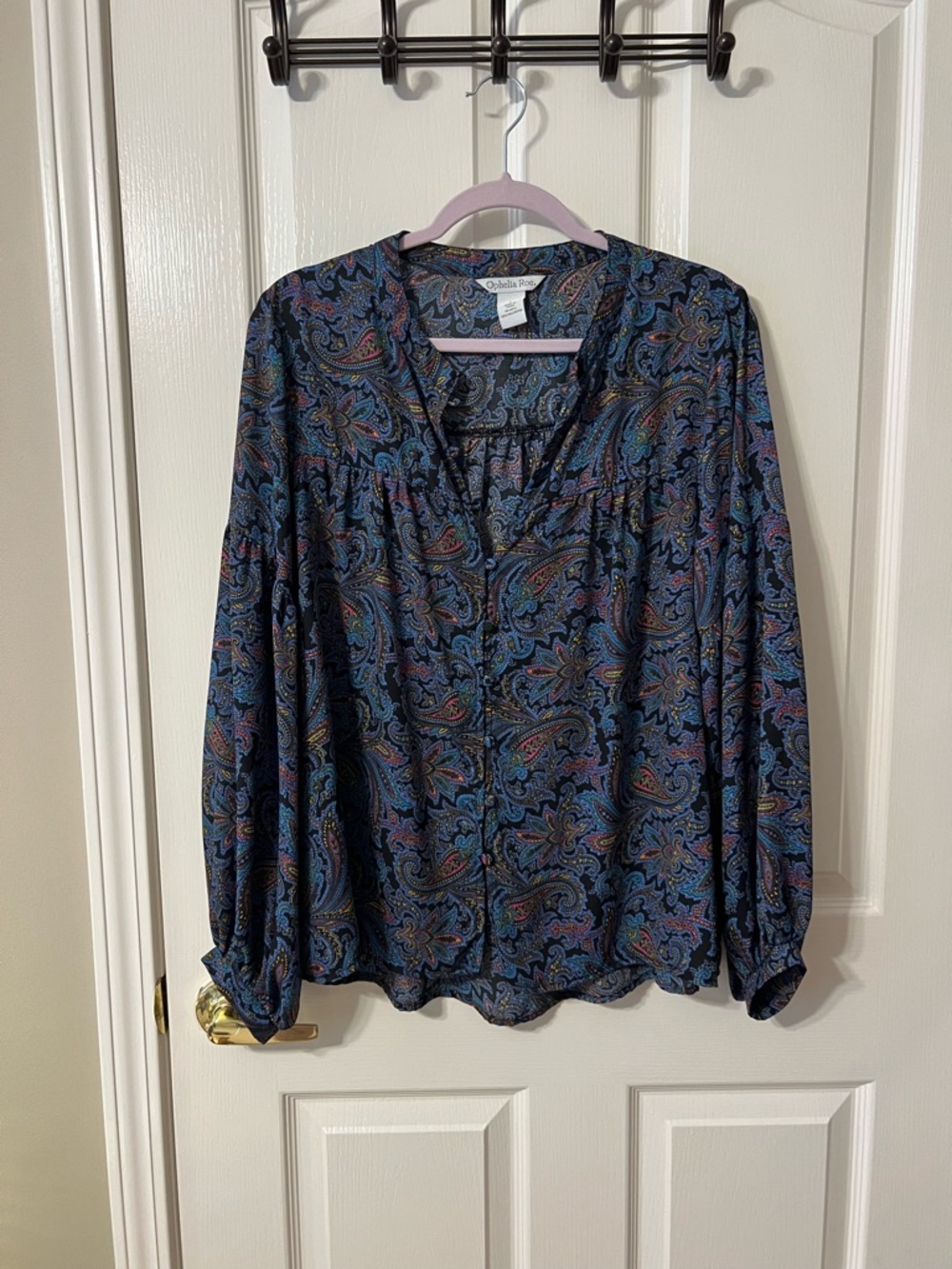 Ophelia Roe Paisley Blouse